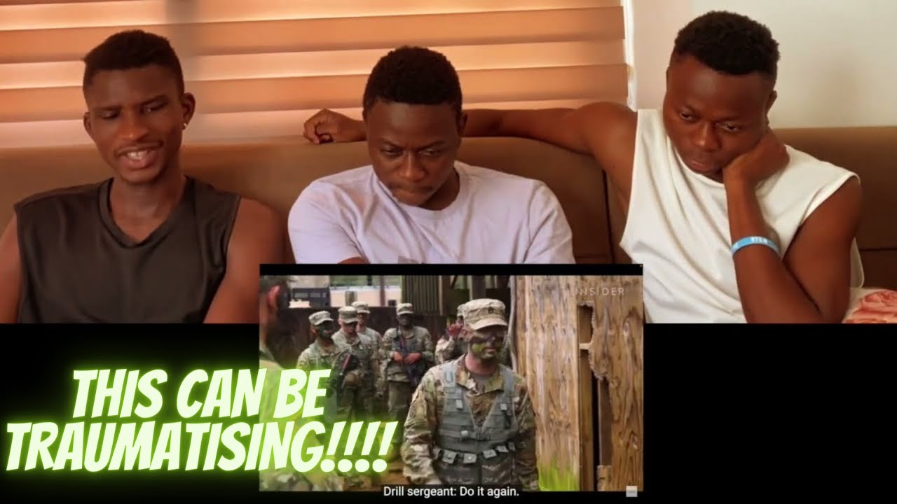 What Army Recruits Go Through At Boot Camp | REACTION