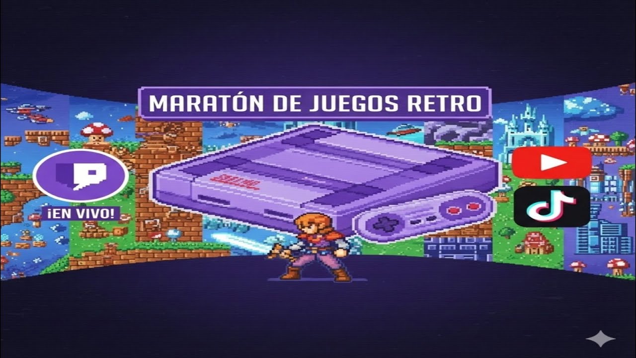 🎮 NOCHE RETRO | OTRA RONDA DE JUEGOS SNES 🎮