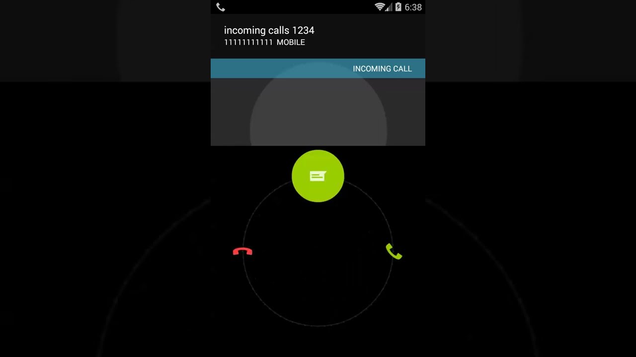 Android 4.4.4 incoming call in Rasalas ringtone