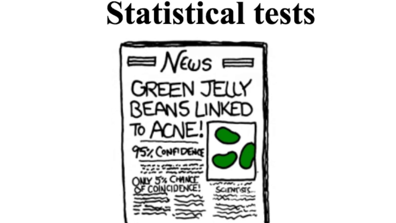 Statistical tests and P values