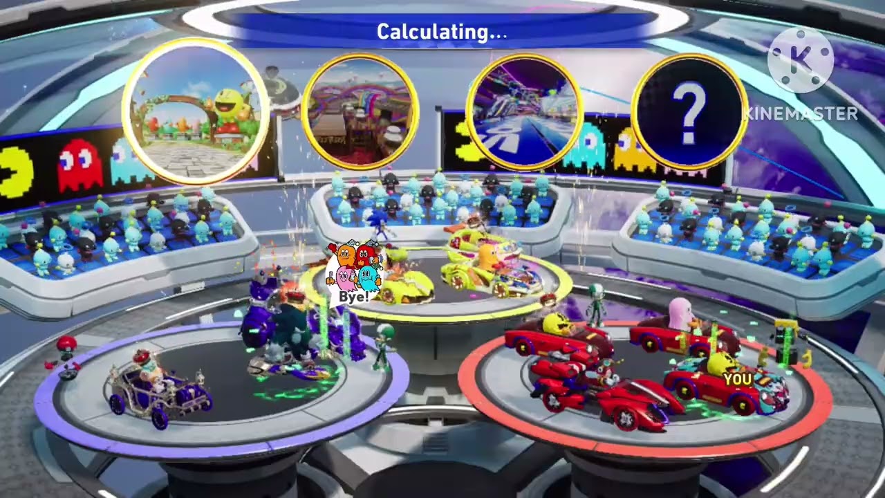 Funny Pac-Man Festival lobby shenanigans | Sonic Racing CrossWorlds