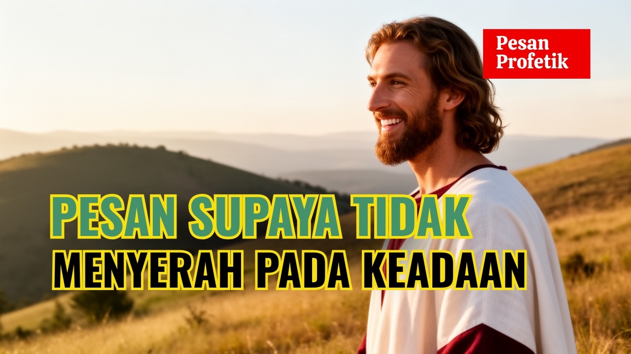 Pesan supaya tidak Menyerah pada Keadaan | DOA PROFETIK