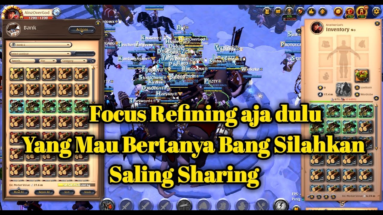 Refining || Albion Online Indonesia