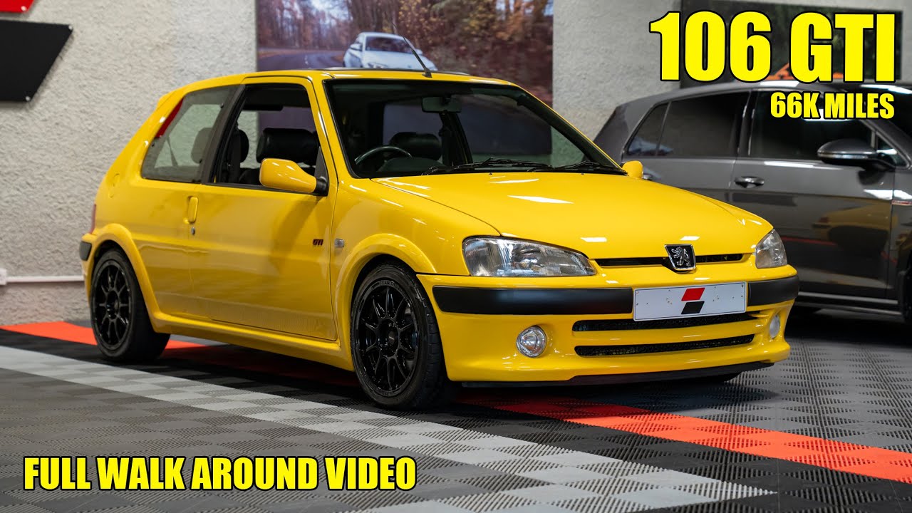 Peugeot 106 GTi - Full 4k Walk Around Video