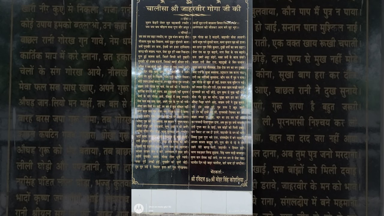 Jaharveer Chalisa, Goga Ji Maharaj chalisa #jaharveergogajistatus #jaharveer