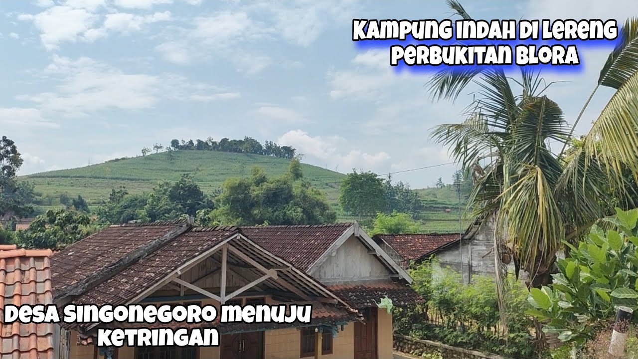 Pelosok Desa Yang Sepi Tapi Menenangkan Jiwa Jelajah Desa Pedalaman Hutan Singonegoro - Ketringan 01