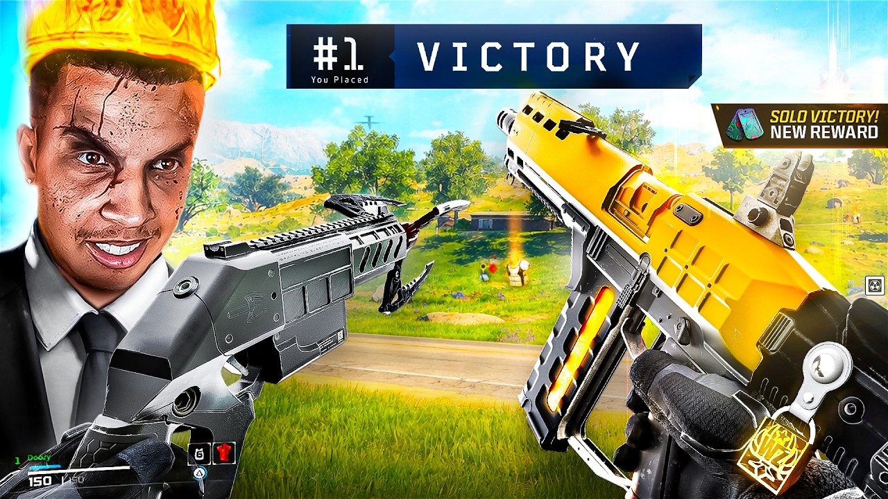 My First SOLO WIN in Black Ops Royale! (Warzone Blackout)