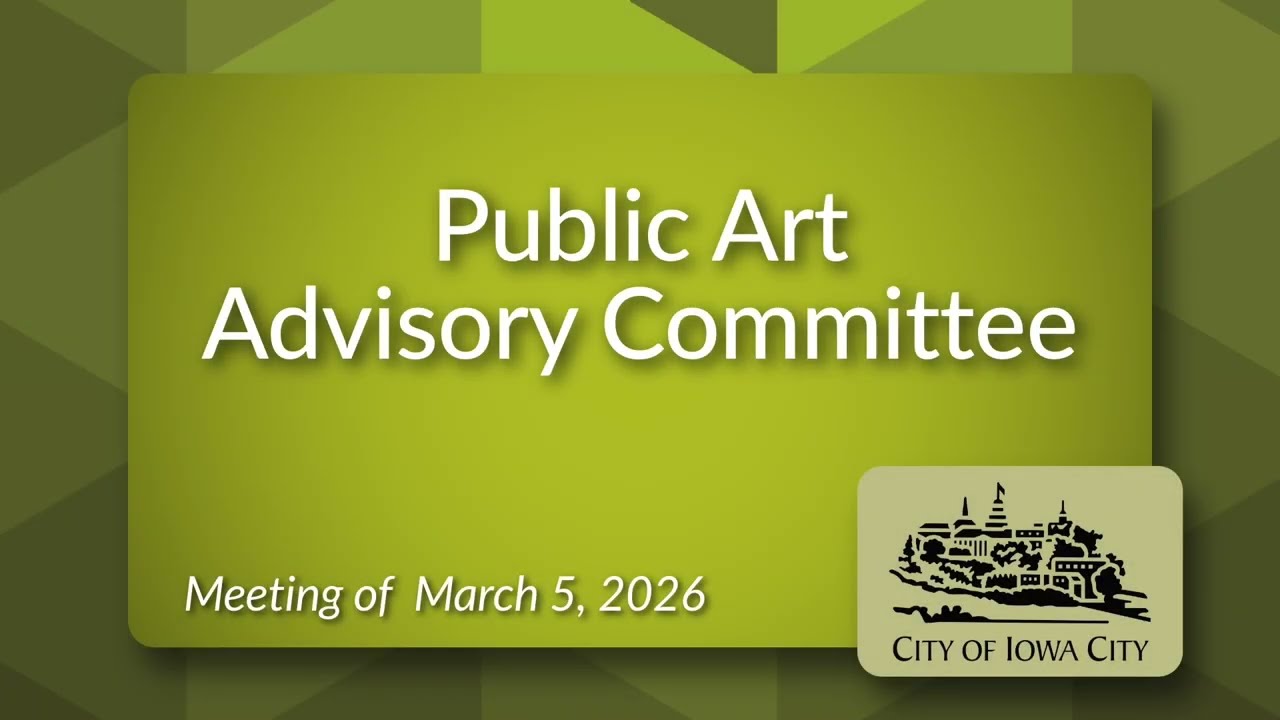 Public Art Advisory Committee Meeting of March 5, 2026