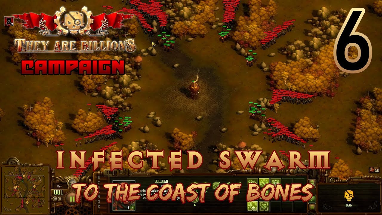 They Are Billions Campaign - Infected Swarm to The Coast of Bones