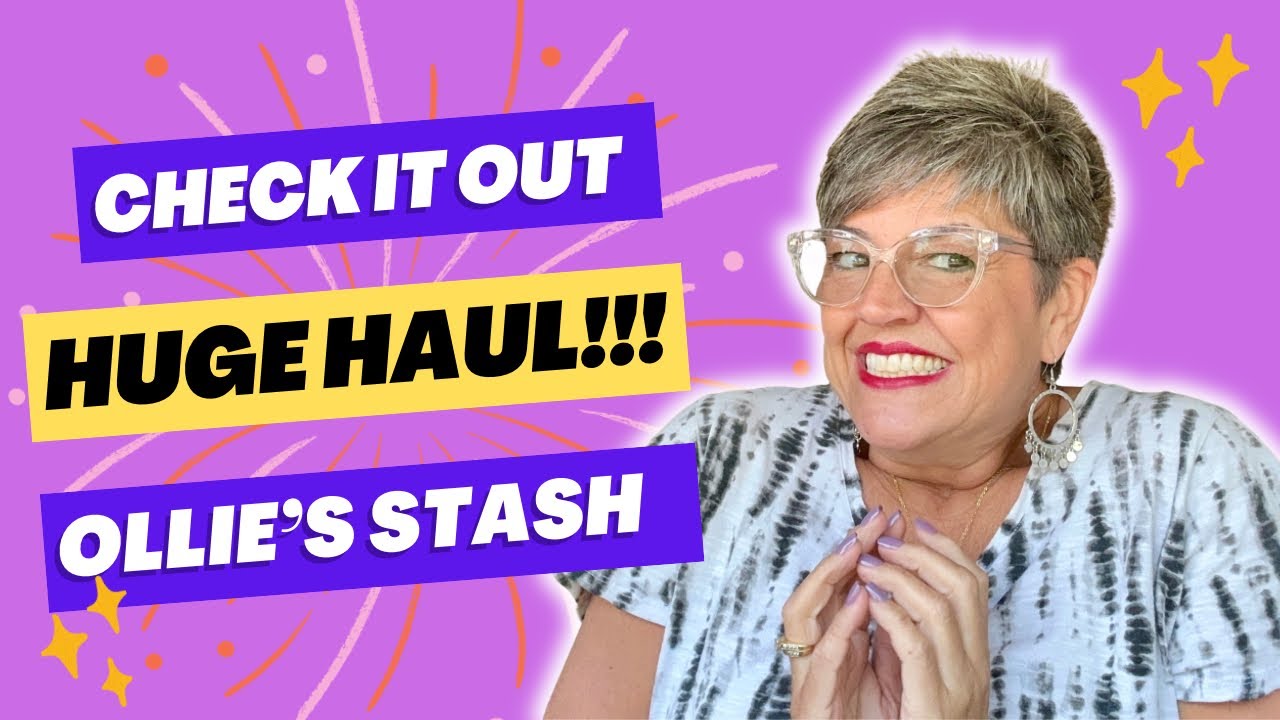 Ollie’s Craft Supply Haul:  Scrapbooking Bargains You Need to See!