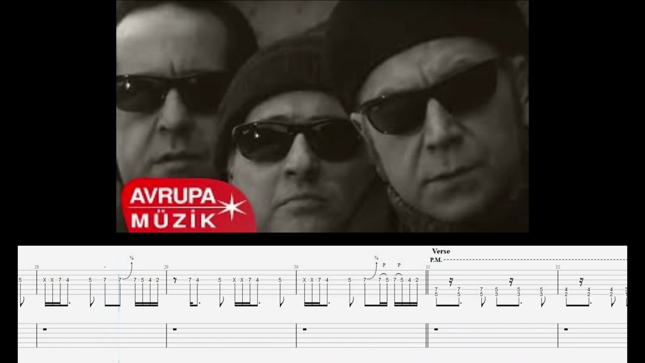 MFO - Sakin Gelme Guitar Pro Tab (Gitar Solo ve Ritm Tab)