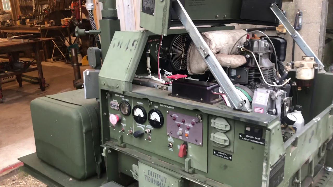 Mep-831a generator with a Kurt Klopp controller