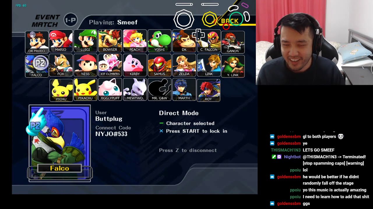 MFT EC - Smeef (Fox) vs NY Joey (Falco) - Top 64 WR1