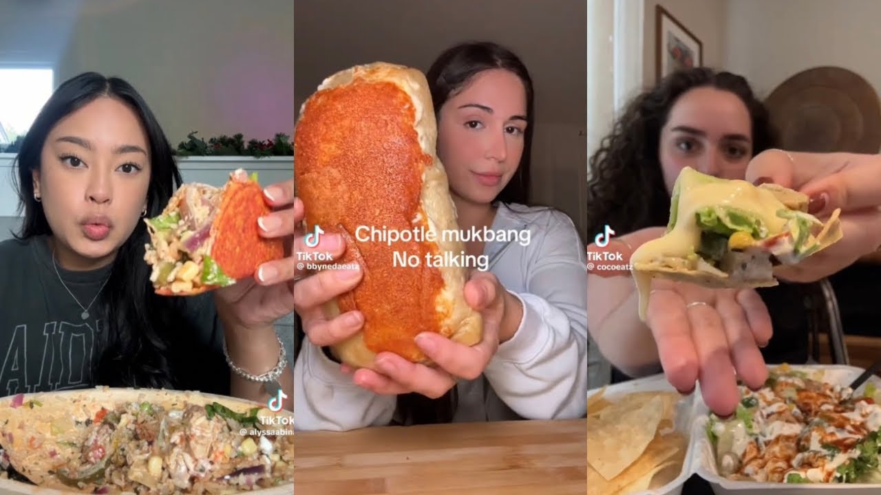 THE BEST COMPILATION OF CHIPOTLE MUKBANG!