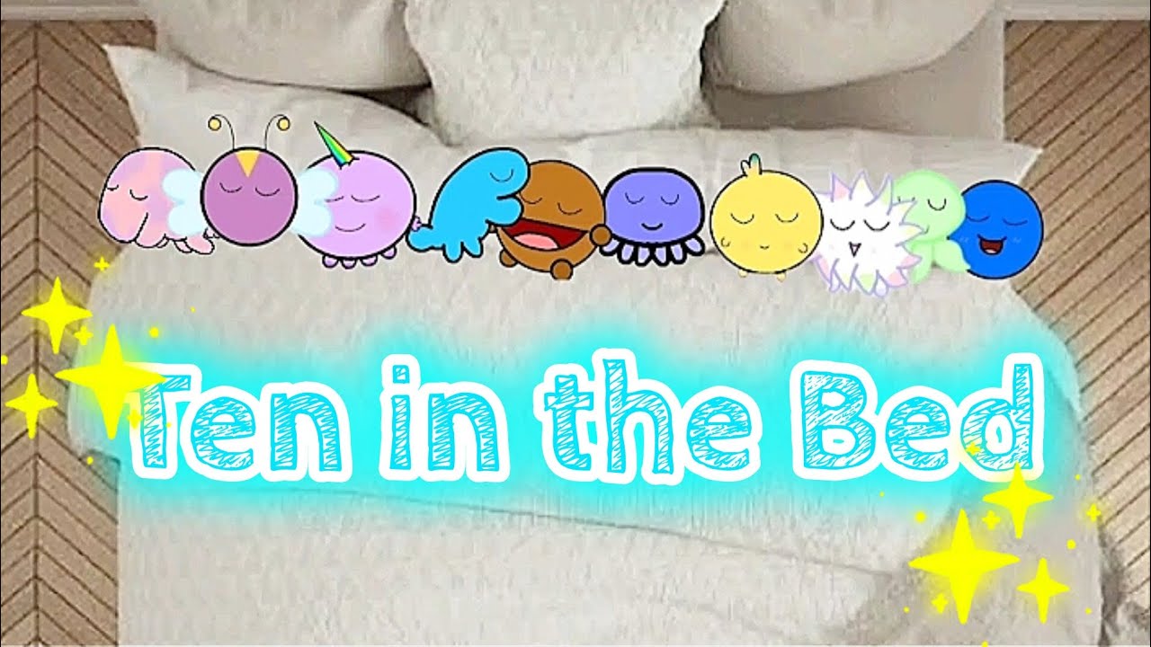 Ten In The Bed // Nursery Rhymes for Kids ✨