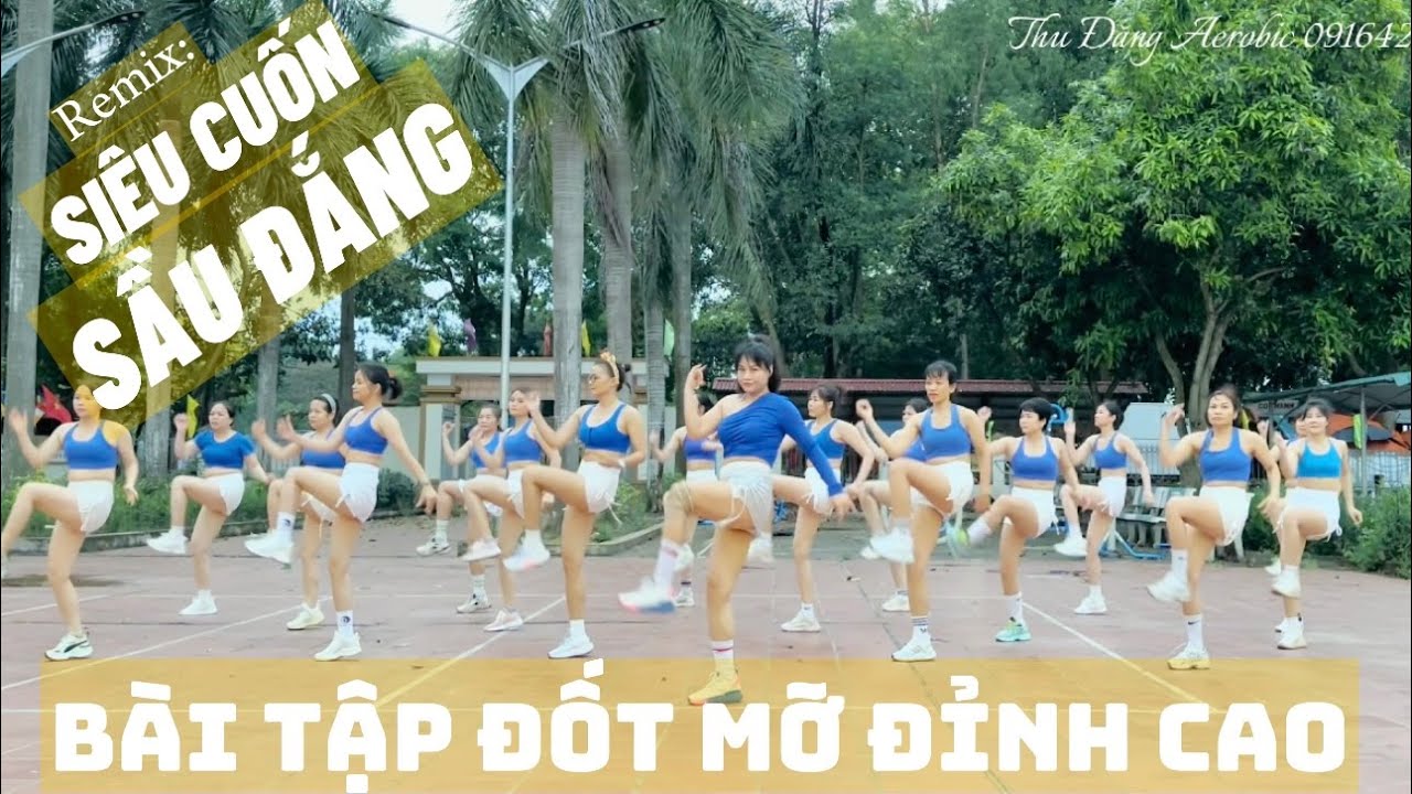 Bài AEROBIC TỔNG HỢP ĐỐT MỠ TOÀN THÂN/186/ Remix HOT TIKTOK/ THU ĐẶNG AEROBIC