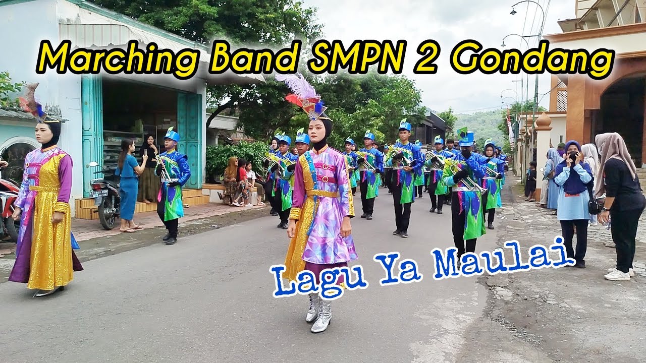 Lagu Ya Maulai MB Gema Swara Sneda SMPN 2 Gondang dalam Wisuda TPQ Hidayatus Shibyan