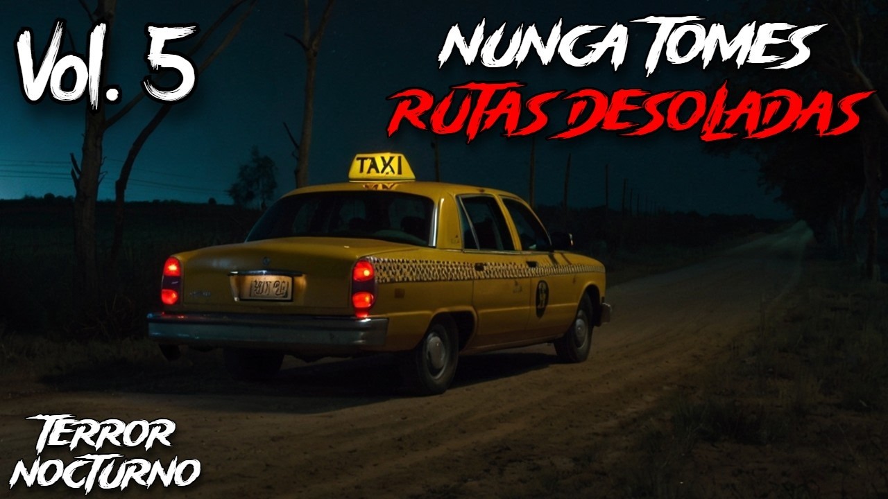 1 HORA de Historias de TERROR de CONDUCTORES de UBER Vol. 5 l Terror Nocturno