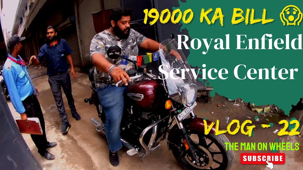 Royal Enfield service center walo ne 19761/- rupey ka bill bna diya😱