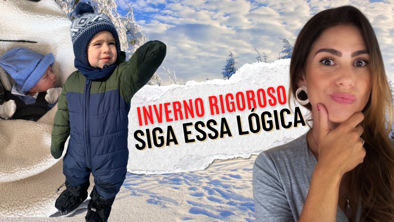 Como vestir crianças e bebês para inverno rigoroso (Canadá e afins) | Vida em Montreal