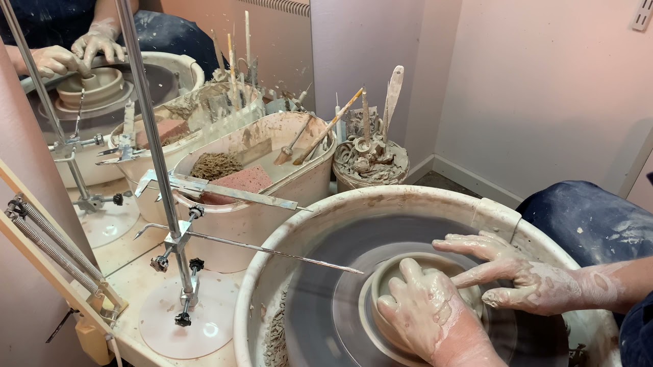 Drejar ljusfat / Throwing candle plates