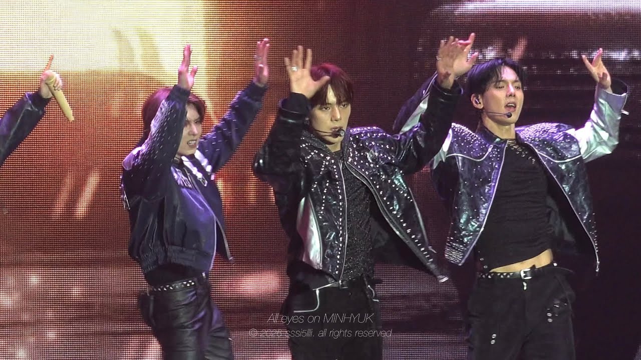 260131 MONSTA X WORLD TOUR [THE X : NEXUS] N the Front 엔더프론트 민혁 Focus fancam _ 중콘