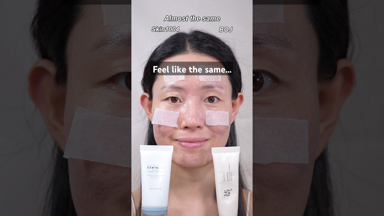 Are the viral Korean sunscreens the same? SKIN 1004 or Beauty of Joseon 