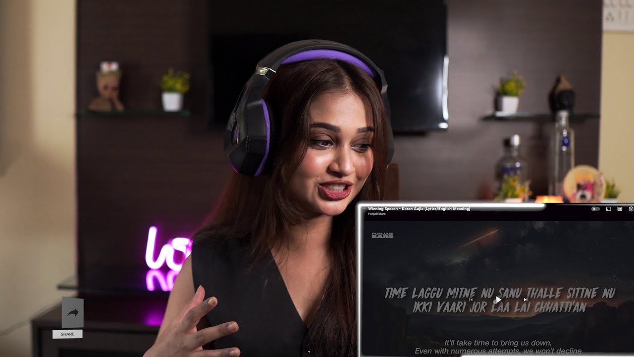 Winning Speech Karan Aujla Reaction | Mxrci | Latest Punjabi Songs 2024 | Varsha Reacts