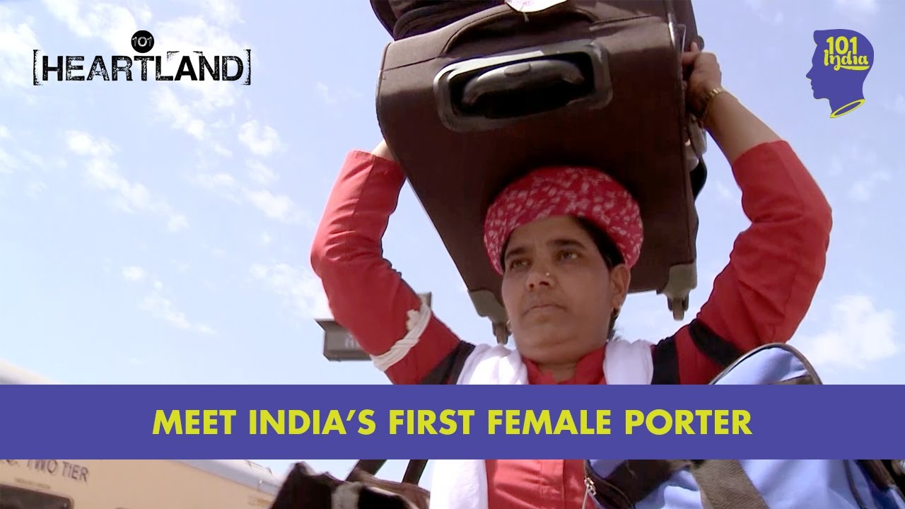 Meet India's First Female Porter | 101 Heartland | Unique Stories from India