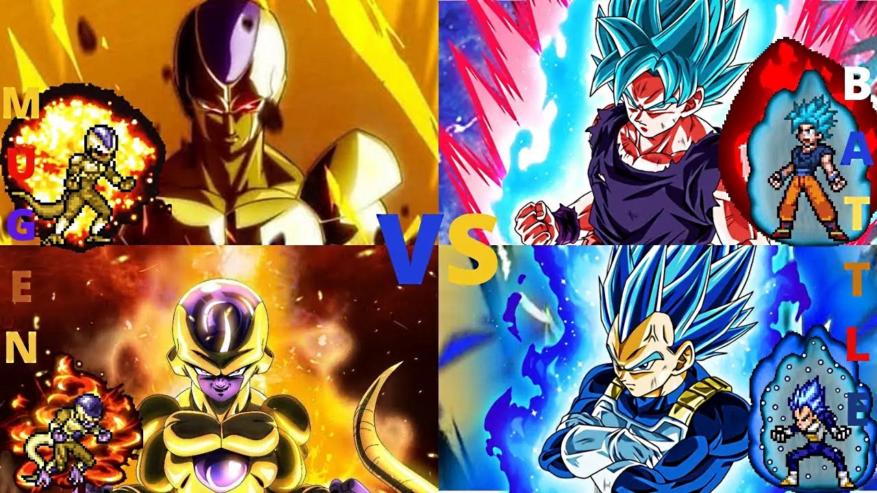 Frieza & Cooler Vs Goku & Vegeta (Dragon Ball) Mugen
