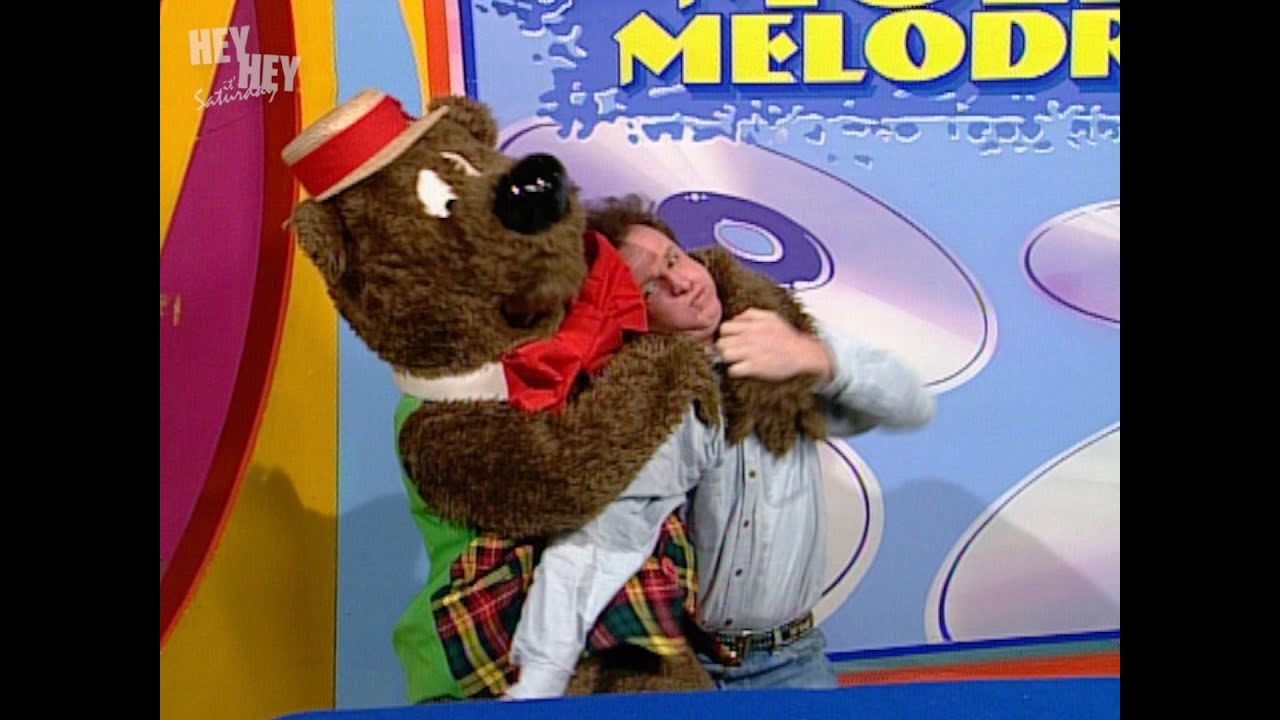 BEAR ATTACK! | Russell Gilbert & Humphrey B. Bear | Hey Hey it's Saturday | 1994