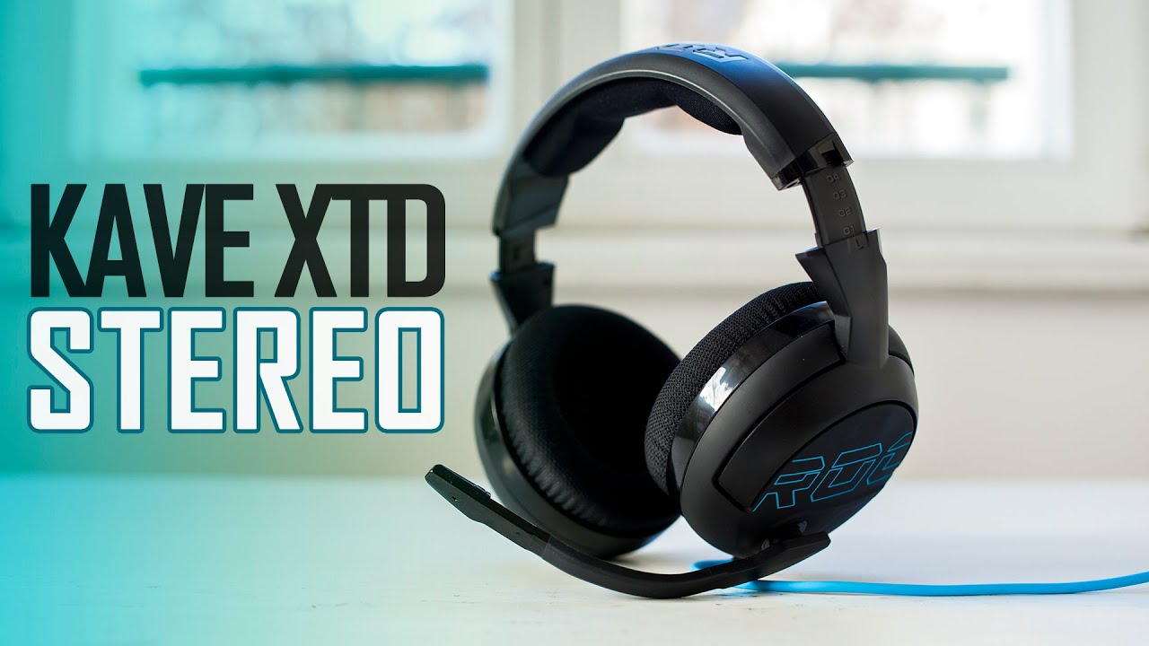 Roccat Kave XTD Stereo Review & Mic Test | Great Gaming Headset for $79