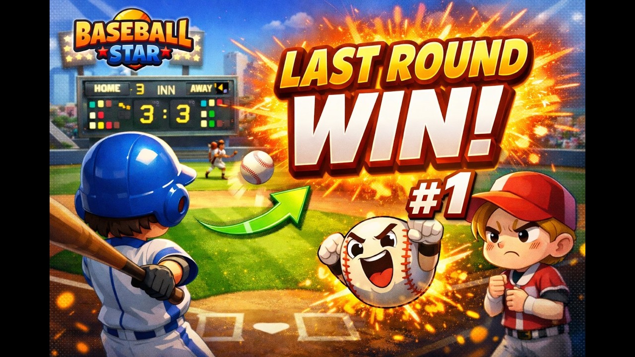 Thriller! ⚾ Baseball Star Gameplay #1 | Crazy Close Match