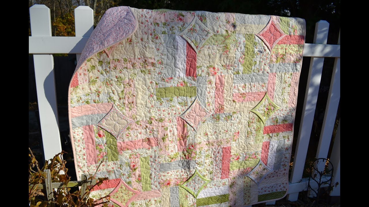EPISODE 60 - 10 minute quilt block made with a Jelly Roll
