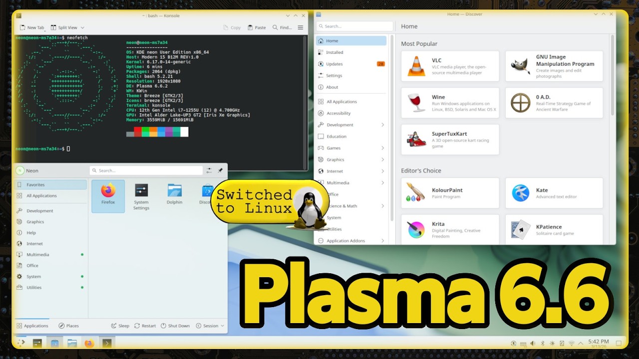 Plasma 6.6 | Amazing Once New Features Worked...