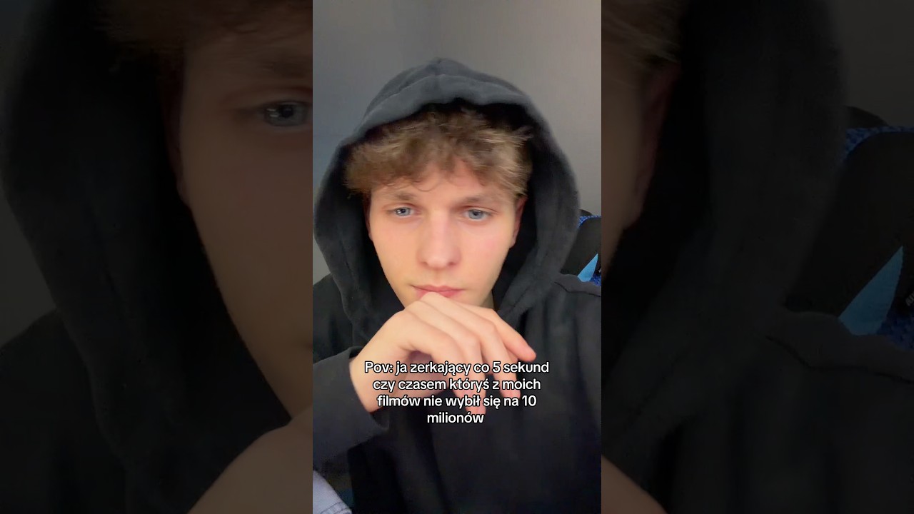 Pov: ciągle patrzysz czy czasem nie wybił ci się film na 10 milion&oacute;w