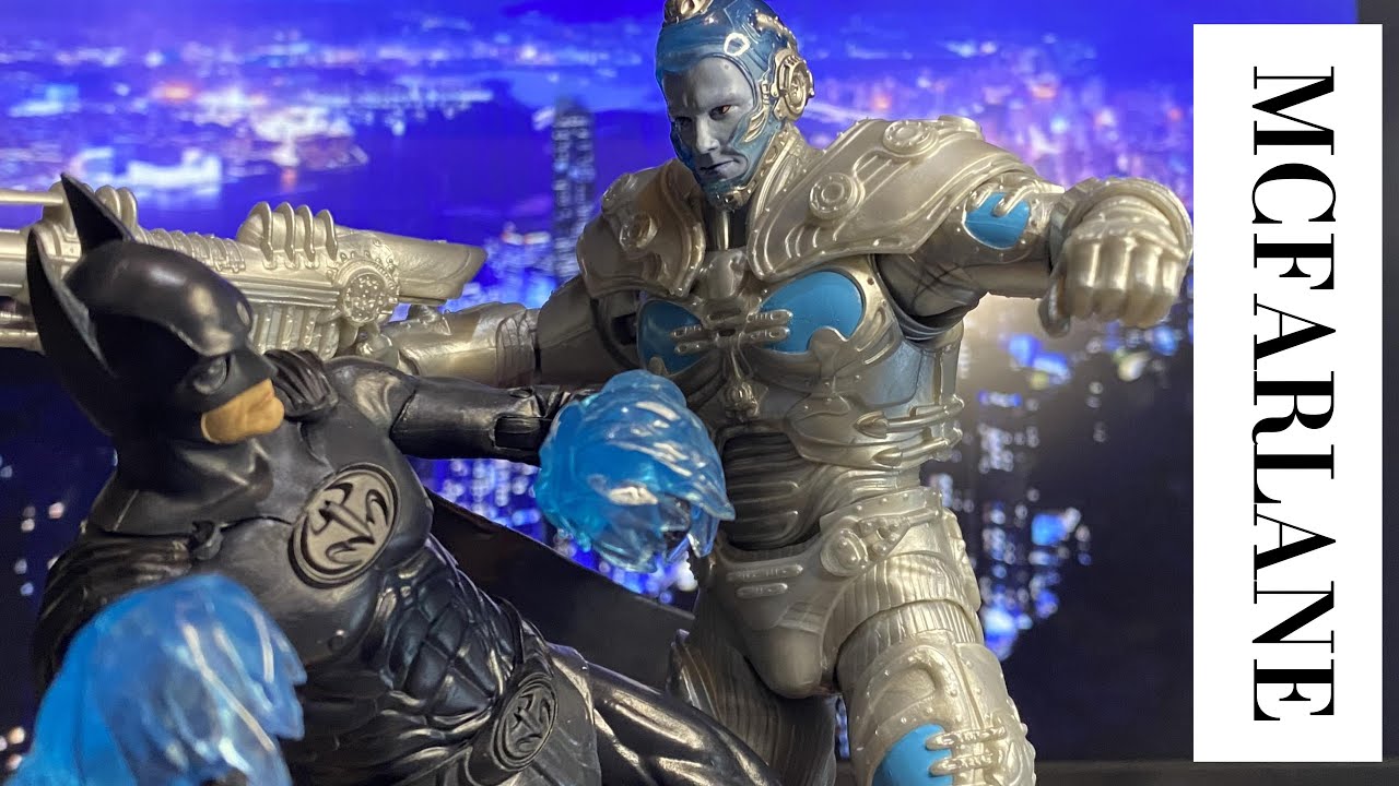 BATMAN & MR. FREEZE MCFARLANE DC MULTIVERSE BATMAN & ROBIN COLLECT TO BUILD WAVE (DC MULTIVERSE)
