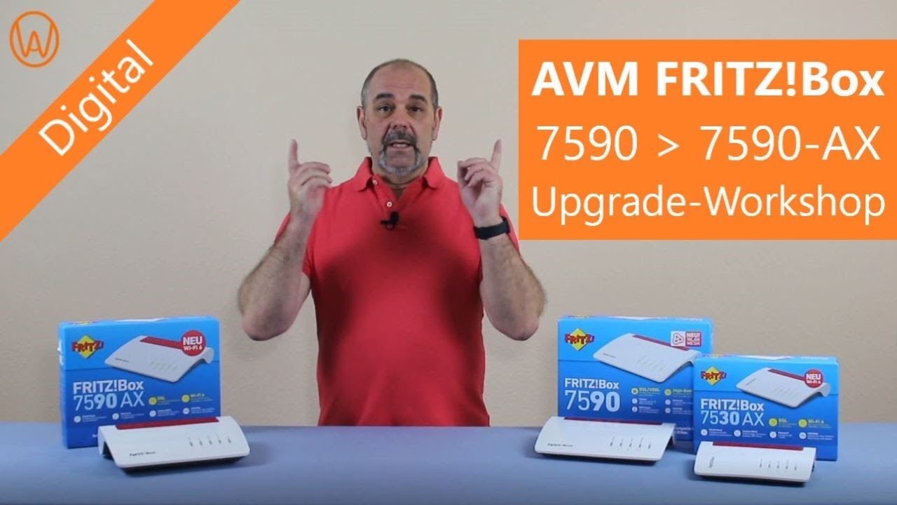 FRITZ!Box 7590 auf 7590 AX - Upgrade Workshop