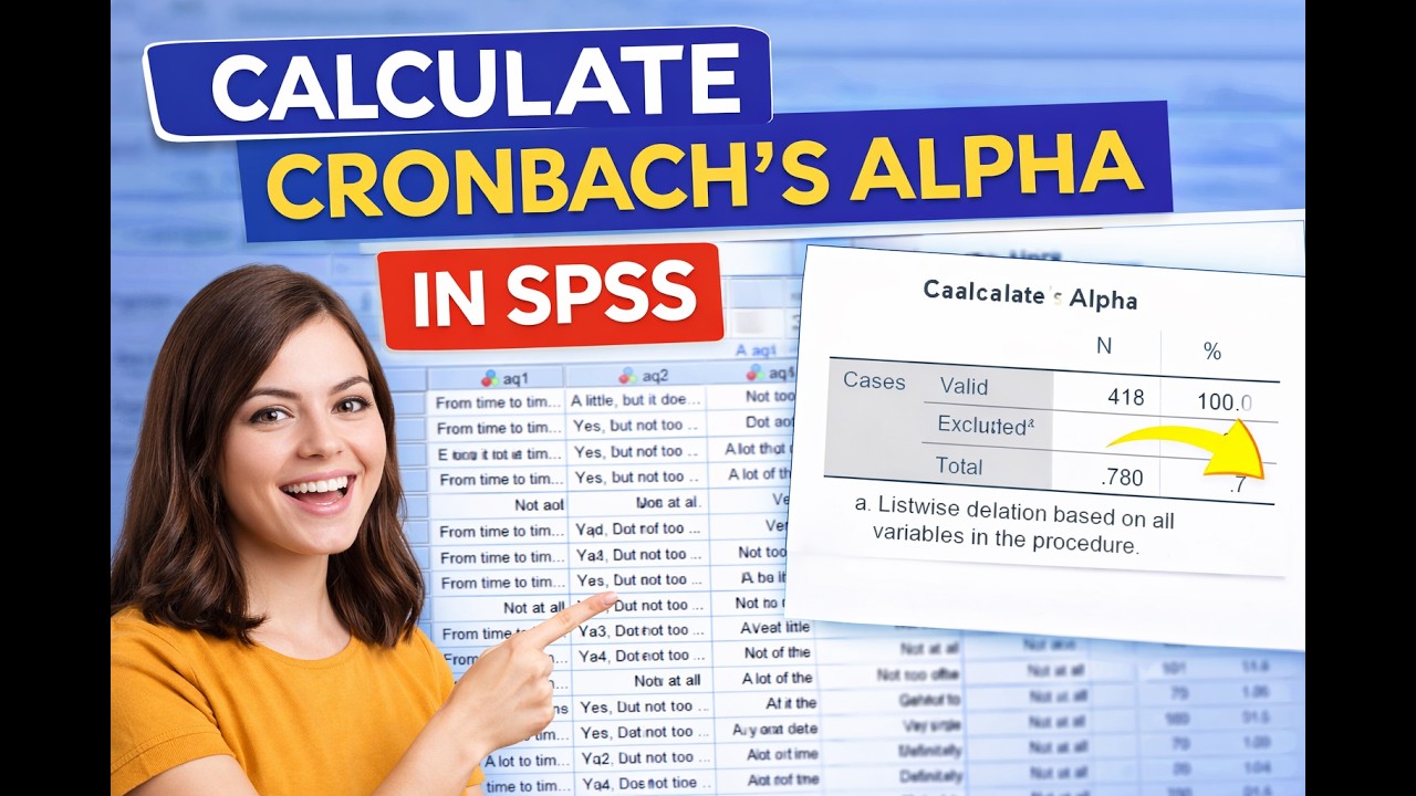 How to calculate Cronbach's alpha in SPSS/ Measurement of Internal Consistency in SPSS