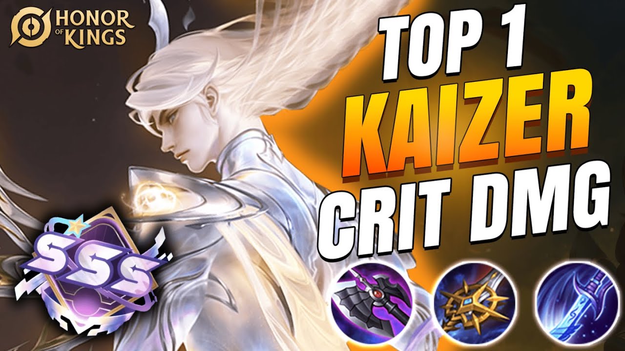 TOP 1 KAIZER DOMINATES HIGH RANK with DIVINE INJUSTICE 🔥 | Honor of Kings