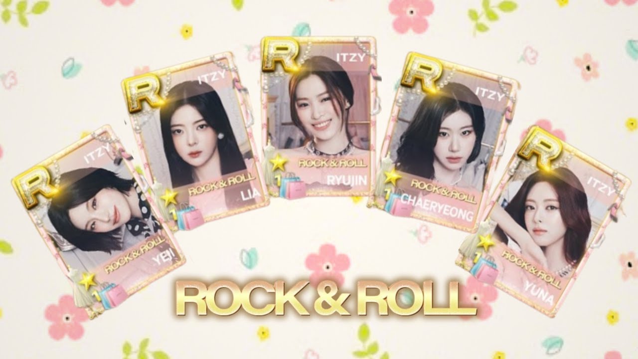 [SuperStar JYPNation JP] Purchase ITZY &ldquo;ROCK & ROLL&rdquo; Limited Theme