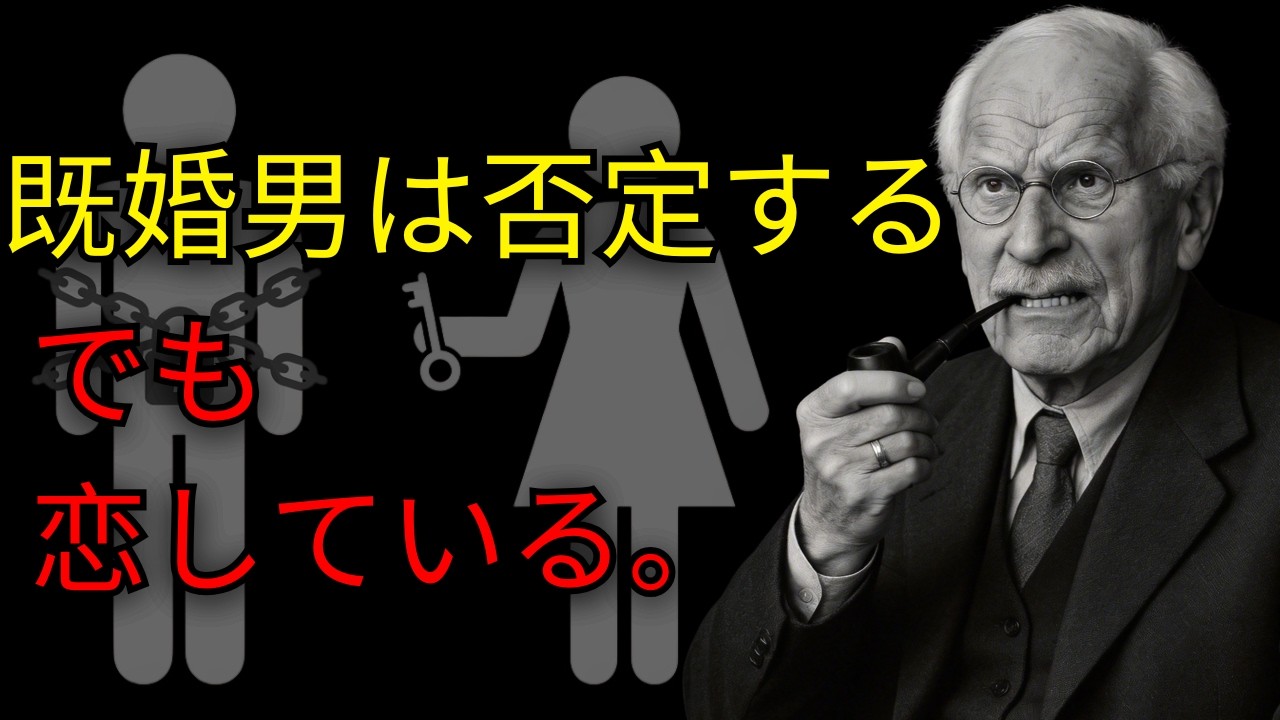 【男は否定する】既婚男が妻以外の女に恋してしまう７つの心理｜カール・ユング心理学
