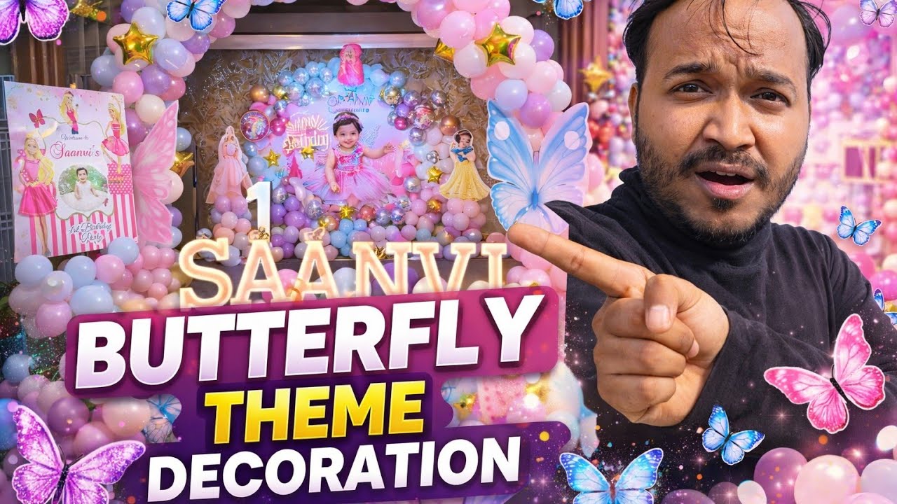Butterfly Theme Decoration 🦋🦋