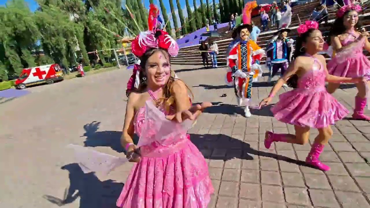 MACHINCUEPA inigualable camada de Tocatlan Tlax.actuando en la Feria de Tlaxcala 2025 hermosa danza 