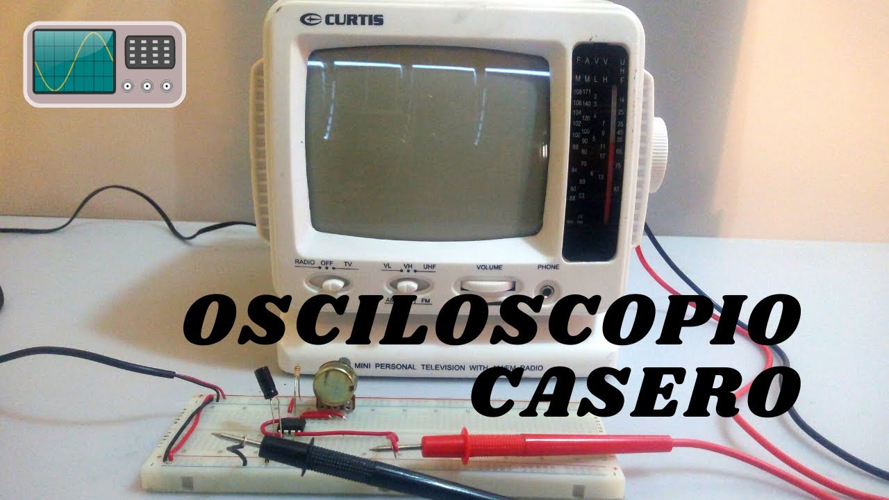 OSCILOSCOPIO CASERO 📺 BRICOLAJE DE ELECTRÓNICOS