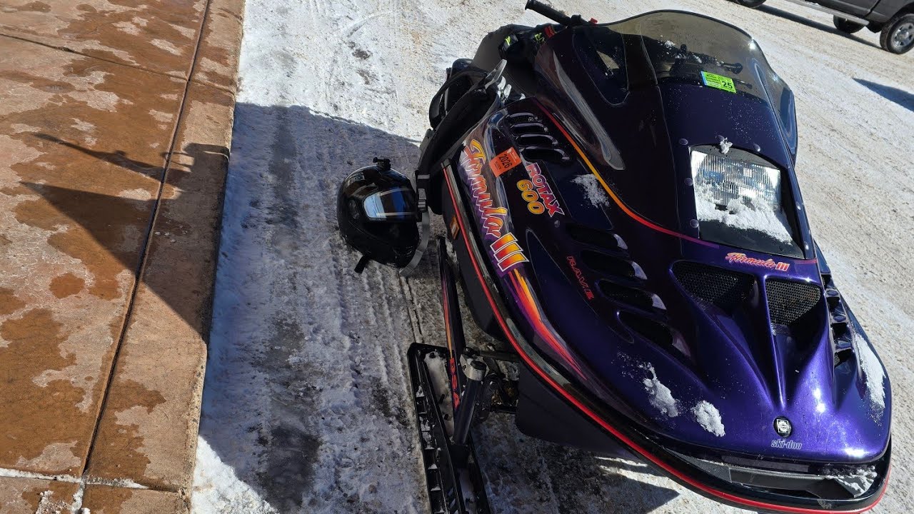 1996 formula 3 600 trail riding