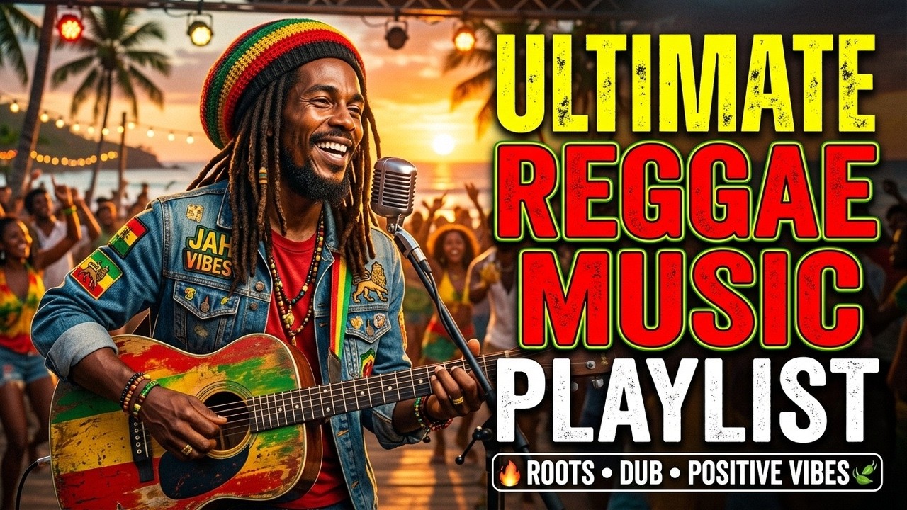 Soothing Island Reggae Flow 🍃 Chill Tropical Beats for Mindfulness and Emotional Balance