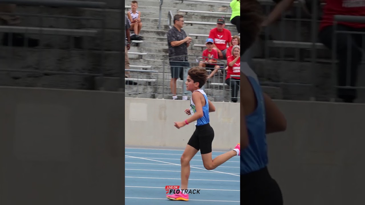 12-Year-Old DESTROYS AAU Junior Olympics 3k National Record!