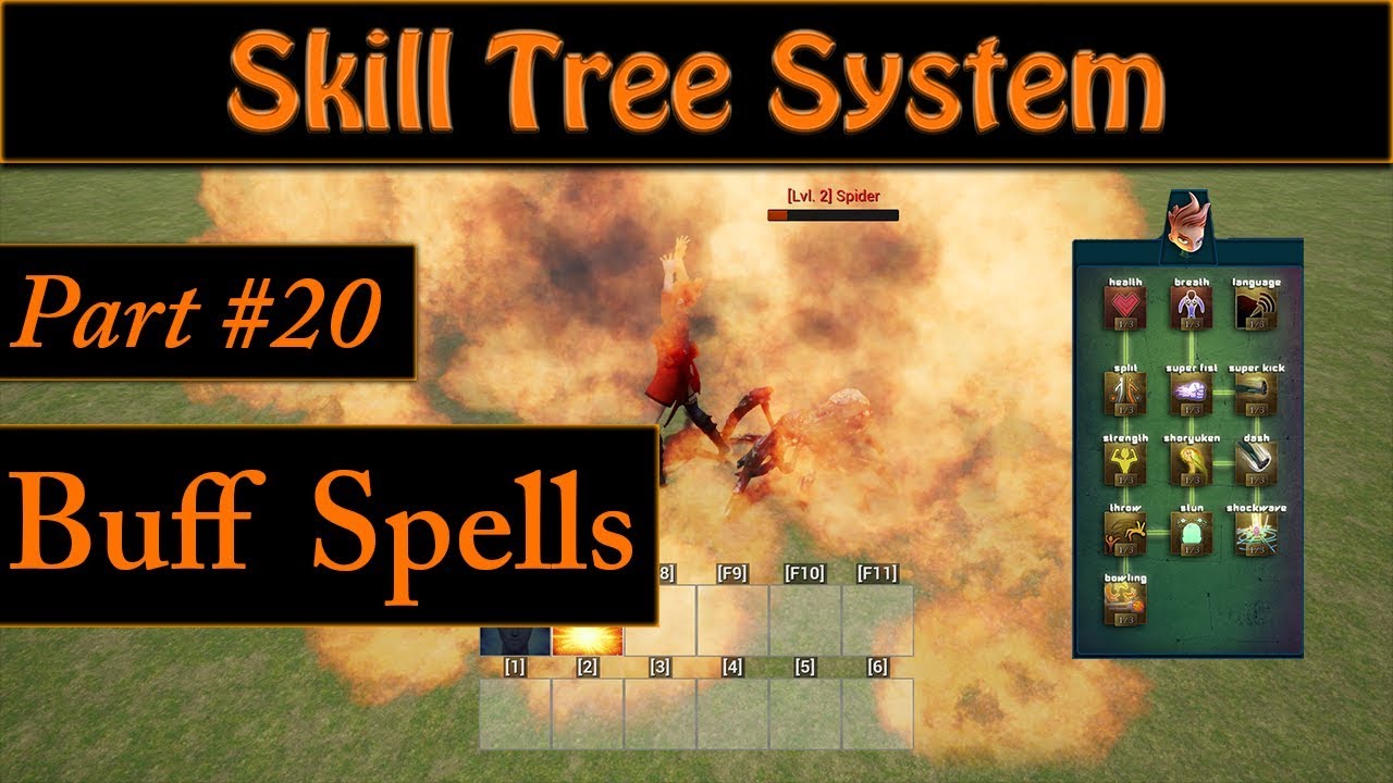 [Eng] Ability/Skill Tree System: Creating Buff Spells #20