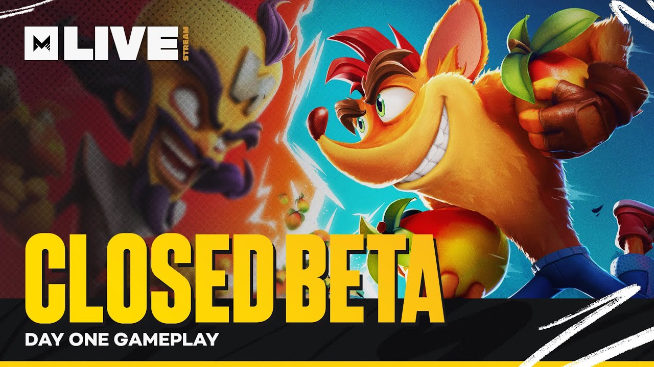 Crash Team Rumble Closed BETA Day One LIVE | Crash Team Rumble Gameplay Livestream